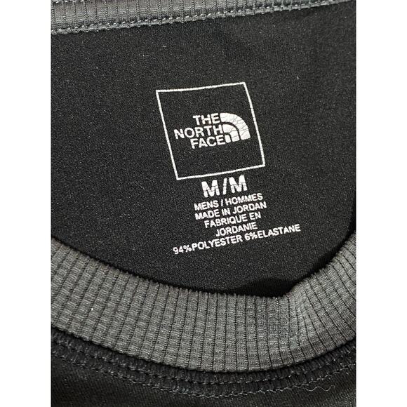 The North Face Stretch Shirt Men’s Medium Black Gray Long Sleeve Performance Fit - Picture 5 of 9